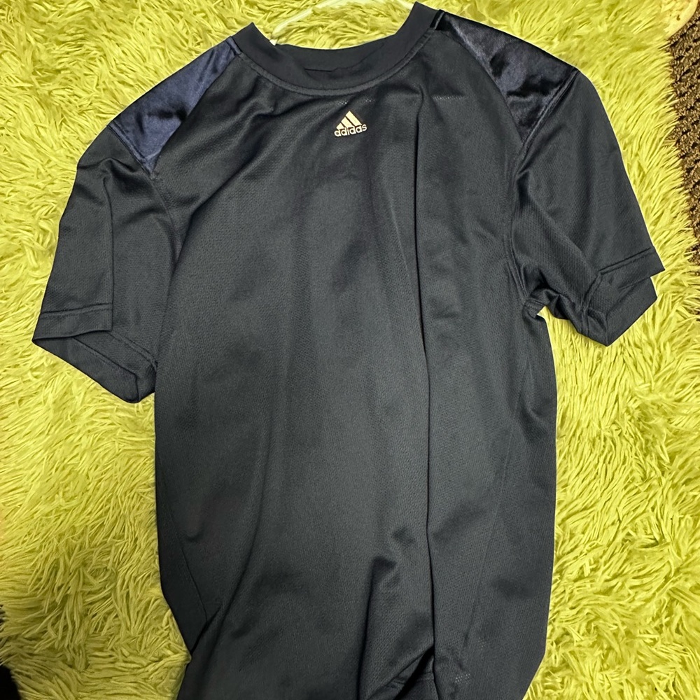 Adidas men’s shirt small blue athletic